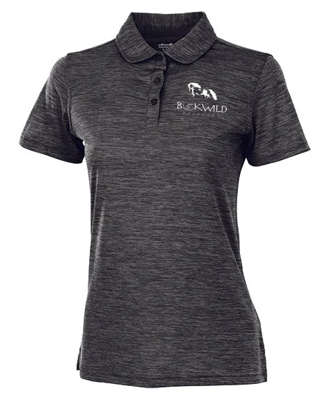 V - neck polo shirt in soft merino wool for winterFavorite Polo | 3-Button | 100% Polyester | Black V - neck polo shirt in soft merino wool for winterFavorite Polo | 3-Button | 100% Polyester | Black