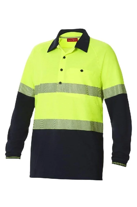 High - low hem polo shirt for a modern touchHard Yakka 2 Tone Taped Hi Vis Polo Shirt Y11379 High - low hem polo shirt for a modern touchHard Yakka 2 Tone Taped Hi Vis Polo Shirt Y11379