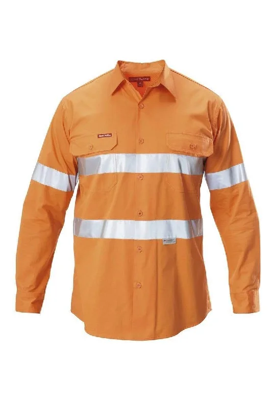 Sustainable polo shirt made from recycled materialsHard Yakka Long Sleeve 3M Taped Hi Vis Shirt Y07996 Sustainable polo shirt made from recycled materialsHard Yakka Long Sleeve 3M Taped Hi Vis Shirt Y07996