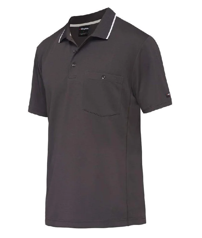 Metallic - trimmed polo shirt for a glamorous lookKingGee Workcool Hyperfreeze Work Polo Shirt K54209 Metallic - trimmed polo shirt for a glamorous lookKingGee Workcool Hyperfreeze Work Polo Shirt K54209