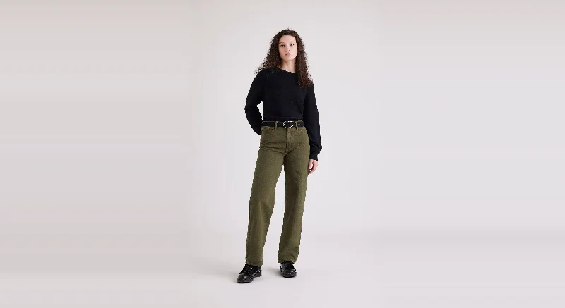 Tie - Waist Women Shorts for a Customizable FitMid-Rise Jeans, Relaxed Fit