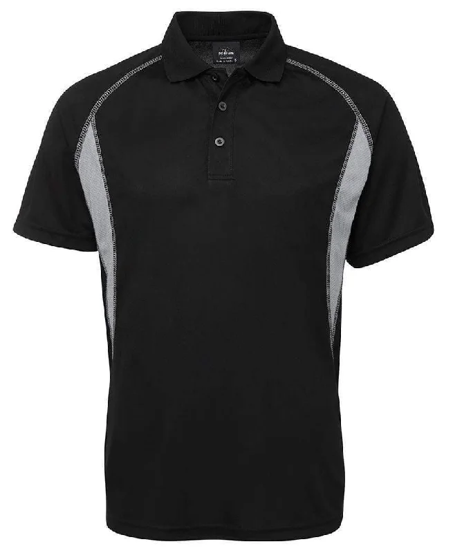 Ruffled cuffs polo shirt for a more elegant touchJB'S Podium Insert Poly Polo 7IP