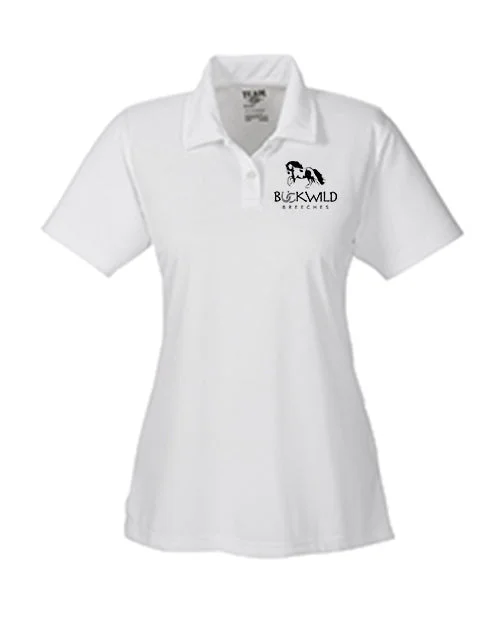 Sustainable polo shirt made from recycled materials2-Button Polo