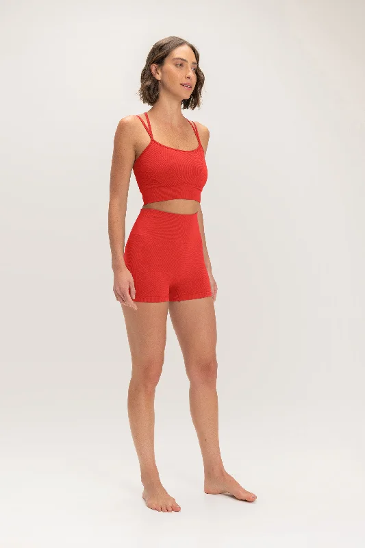 Embroidered Women Shorts with Intricate DesignsSoft Seamless Fitness Shorts