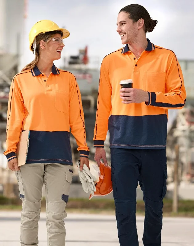 Organic cotton polo shirt for eco - friendly consumersUnisex Hi Vis Sustainable Cool Breeze Safety Polo Shirt SW90 Organic cotton polo shirt for eco - friendly consumersUnisex Hi Vis Sustainable Cool Breeze Safety Polo Shirt SW90