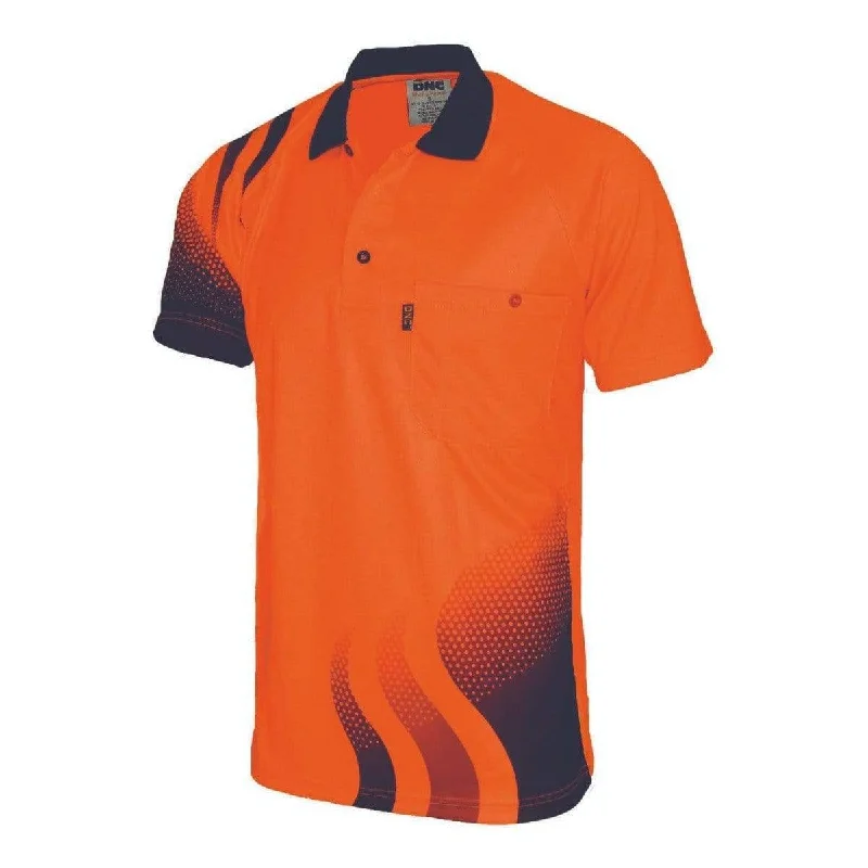 Orange/Navy