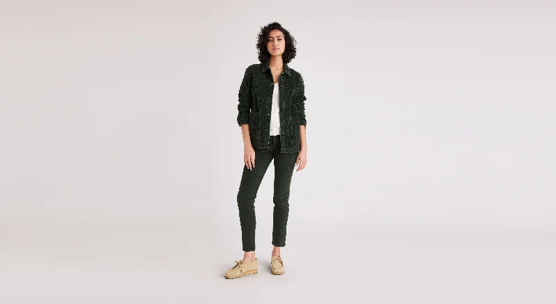 Cuffed Women Shorts for a Laid - Back and Trendy LookWeekend Chinos, Skinny Fit