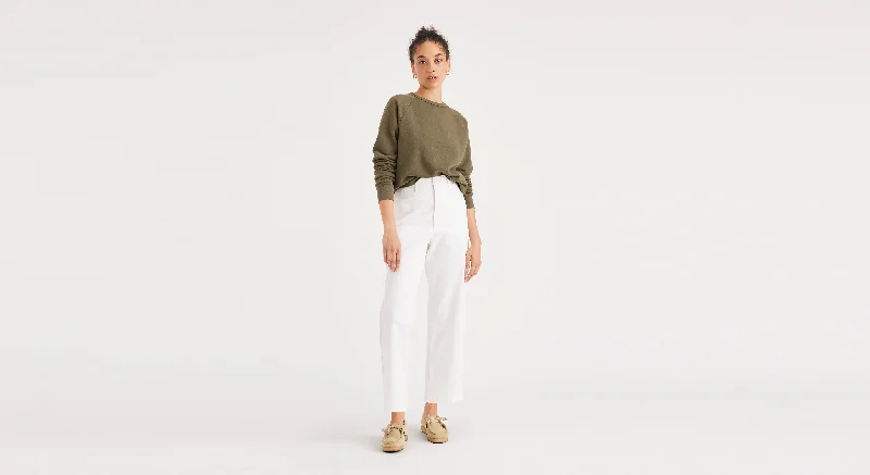 Linen Women Shorts for Breathable Comfort in Hot WeatherWeekend Chinos, Straight Fit