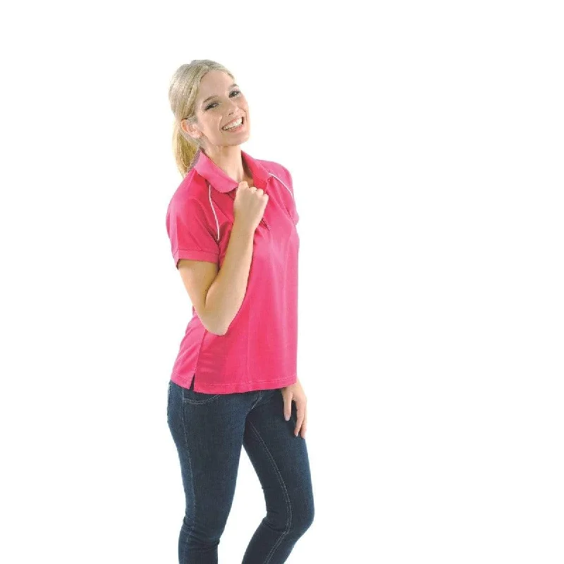 Wrinkle - resistant polo shirt for travel convenienceDnc Workwear Women’s Cool-breathe Rome Polo - 5268 Wrinkle - resistant polo shirt for travel convenienceDnc Workwear Women’s Cool-breathe Rome Polo - 5268