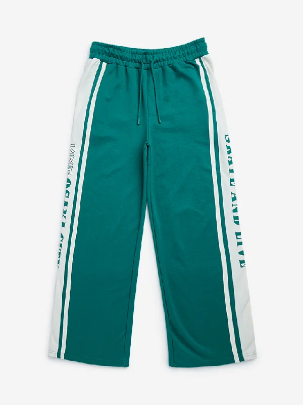 Denim Women Shorts with Distressed Details for a Casual VibeY&F Kids Green Mid-Rise Track Pants Denim Women Shorts with Distressed Details for a Casual VibeY&F Kids Green Mid-Rise Track Pants