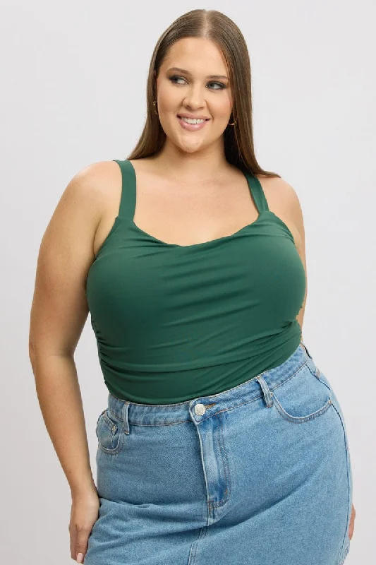 Green Bodysuit supersoft