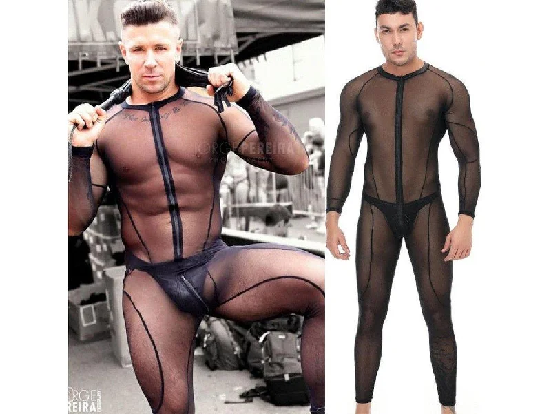 Gay Bodystockings | Sexy Male Sheer Bodysuit