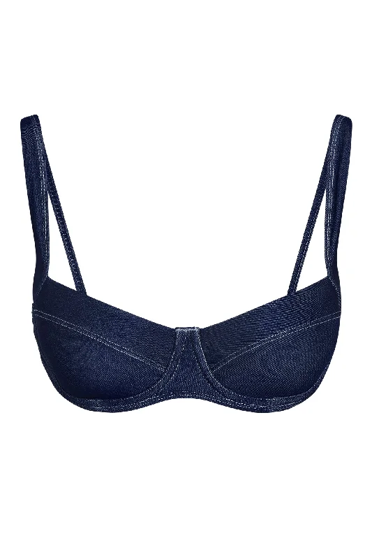 Sorrento Top - Blue Denim