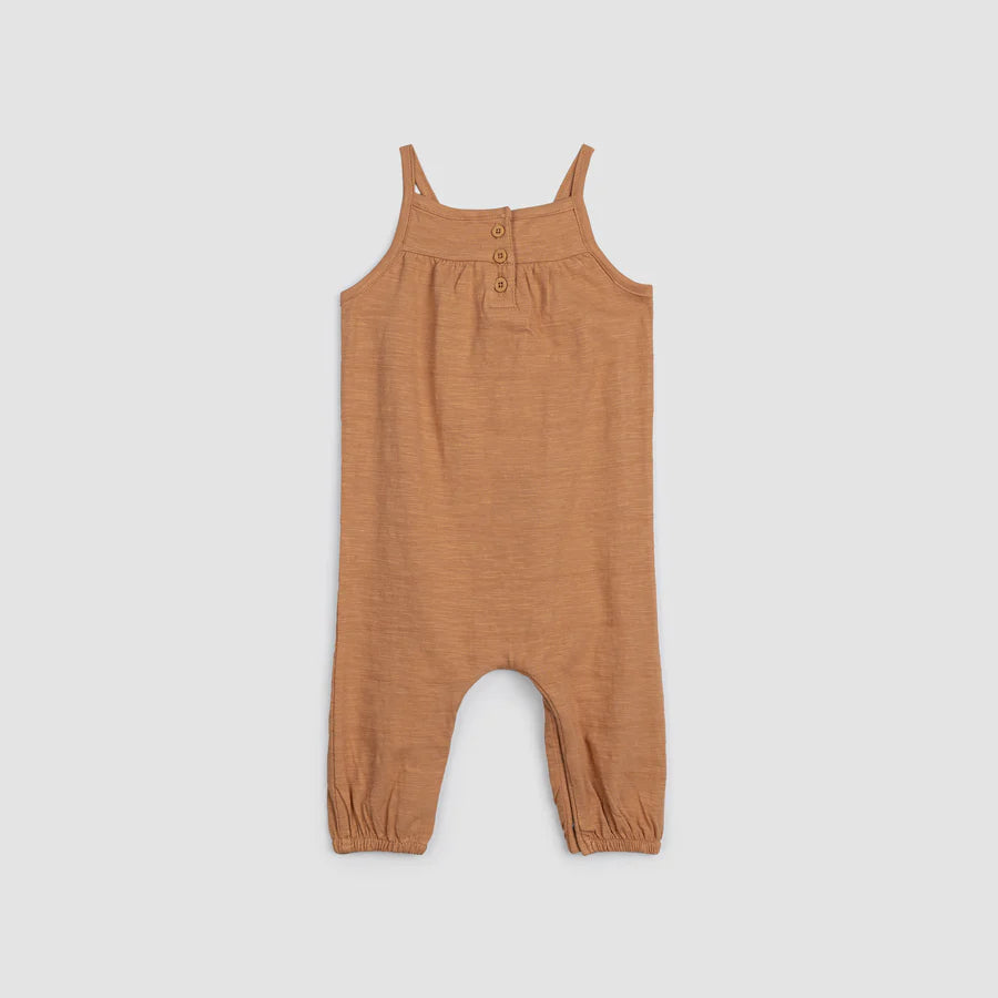 Textured Slub Jersey Romper